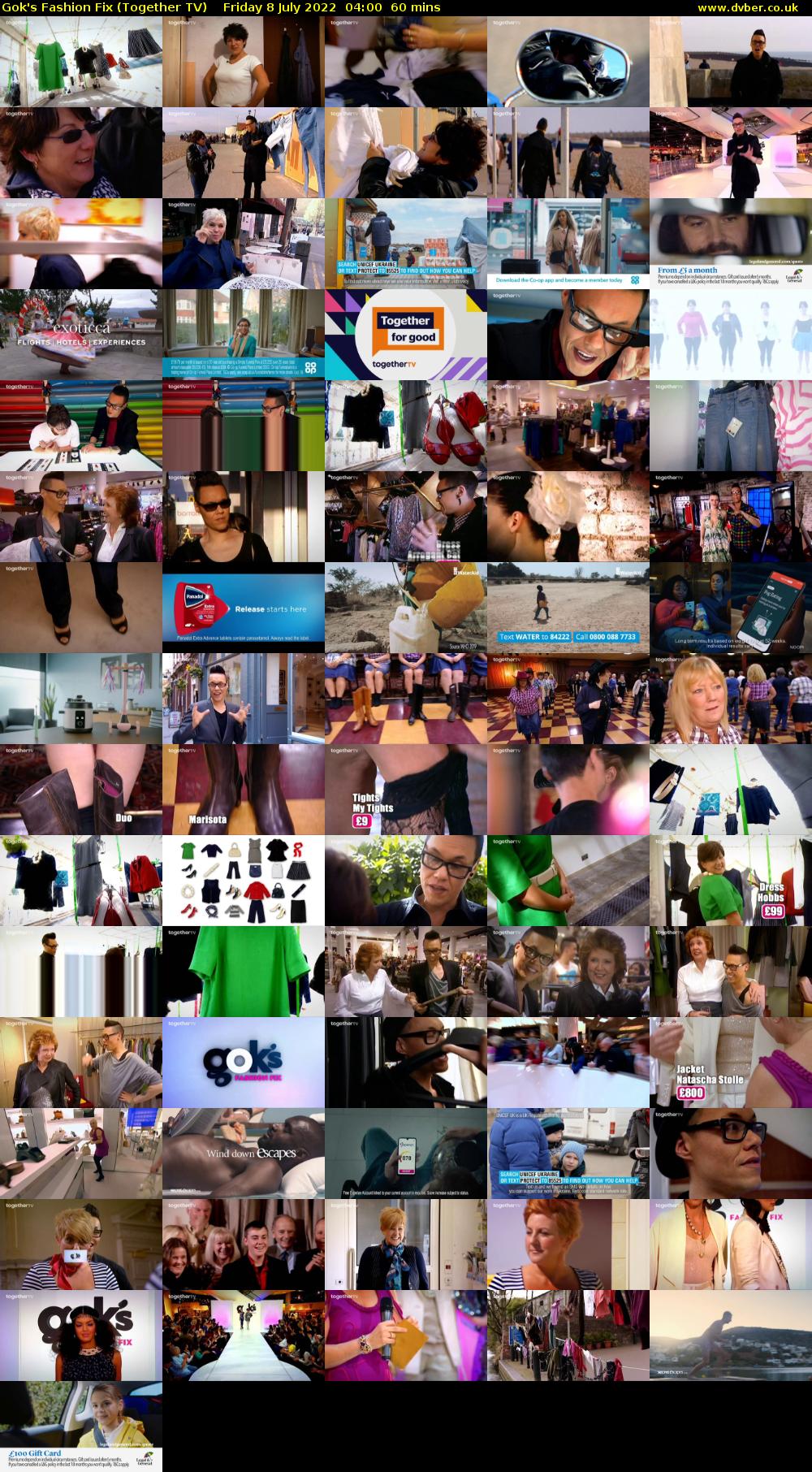 Gok's Fashion Fix (Together TV) Friday 8 July 2022 04:00 - 05:00