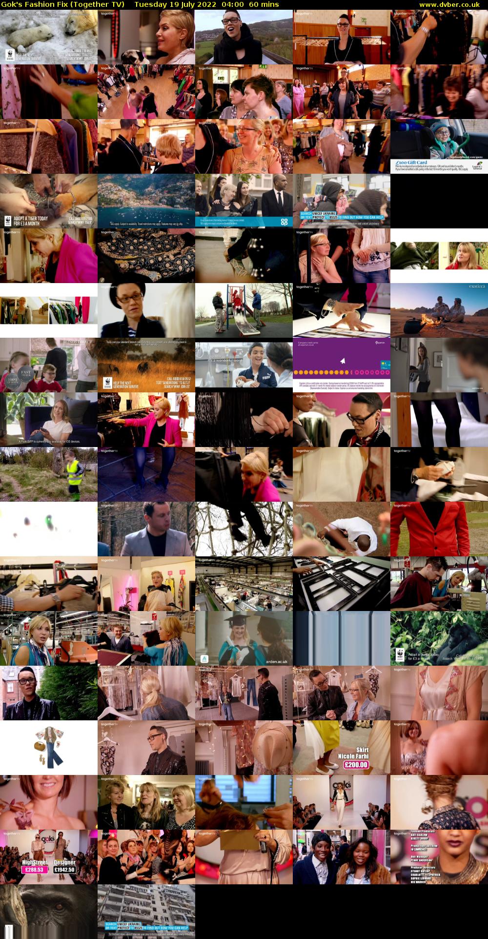 Gok's Fashion Fix (Together TV) Tuesday 19 July 2022 04:00 - 05:00