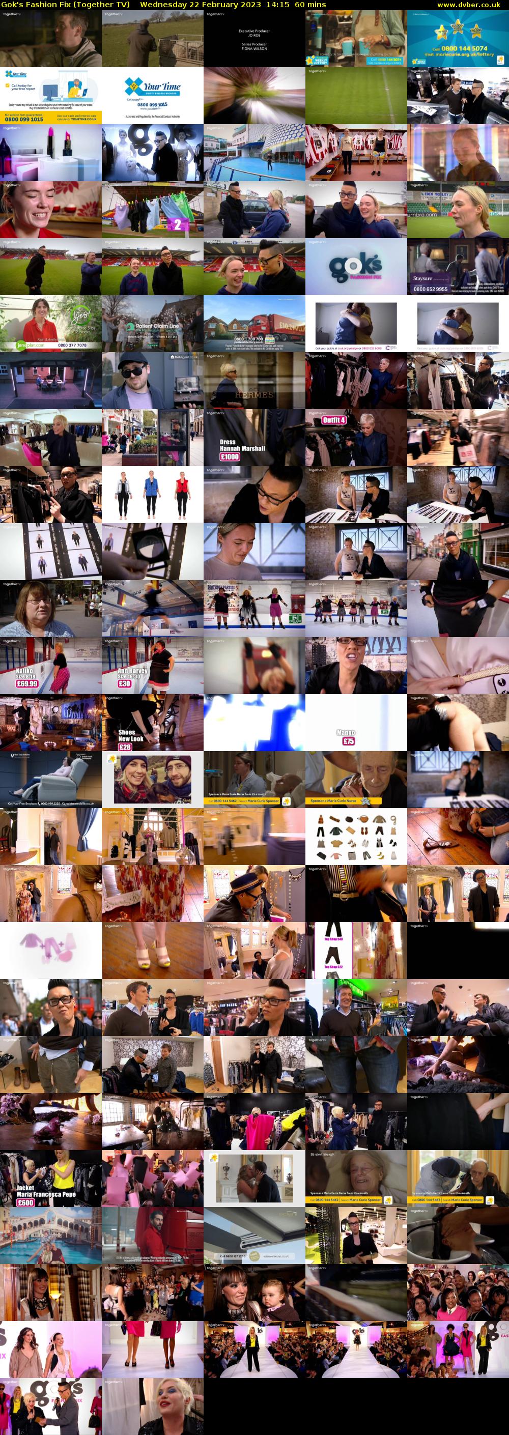 Gok's Fashion Fix (Together TV) Wednesday 22 February 2023 14:15 - 15:15