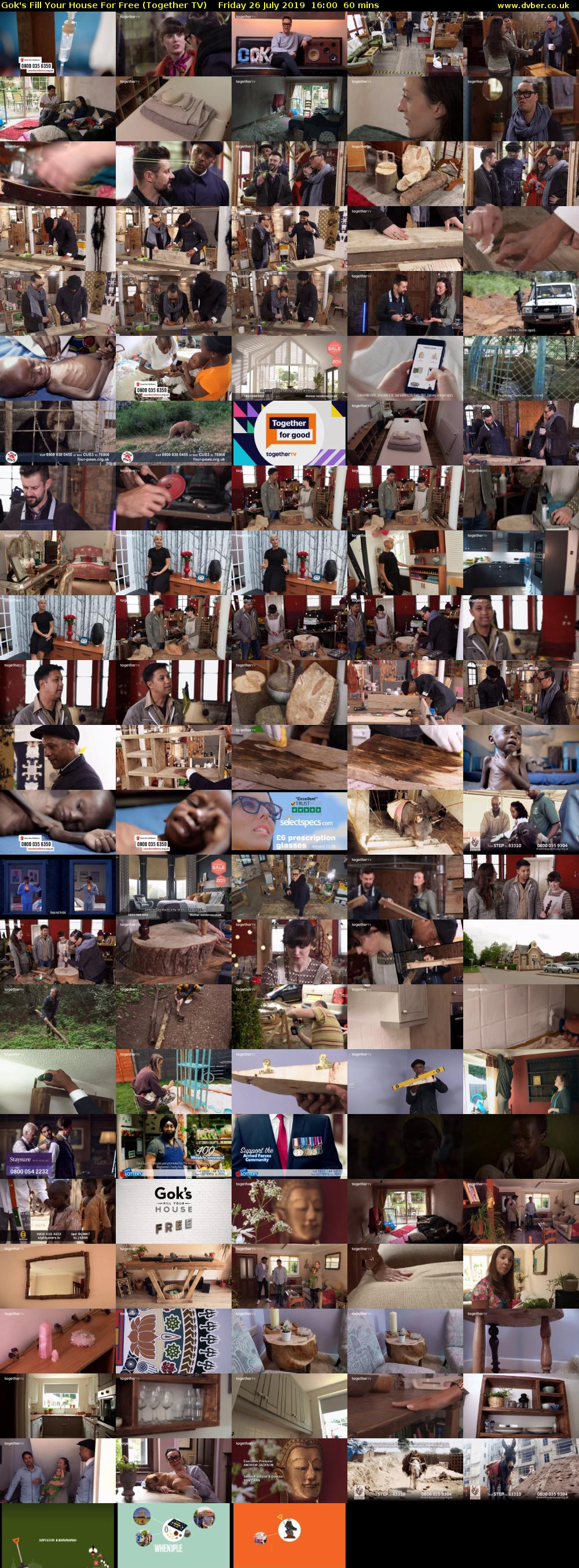 Gok's Fill Your House For Free (Together TV) Friday 26 July 2019 16:00 - 17:00