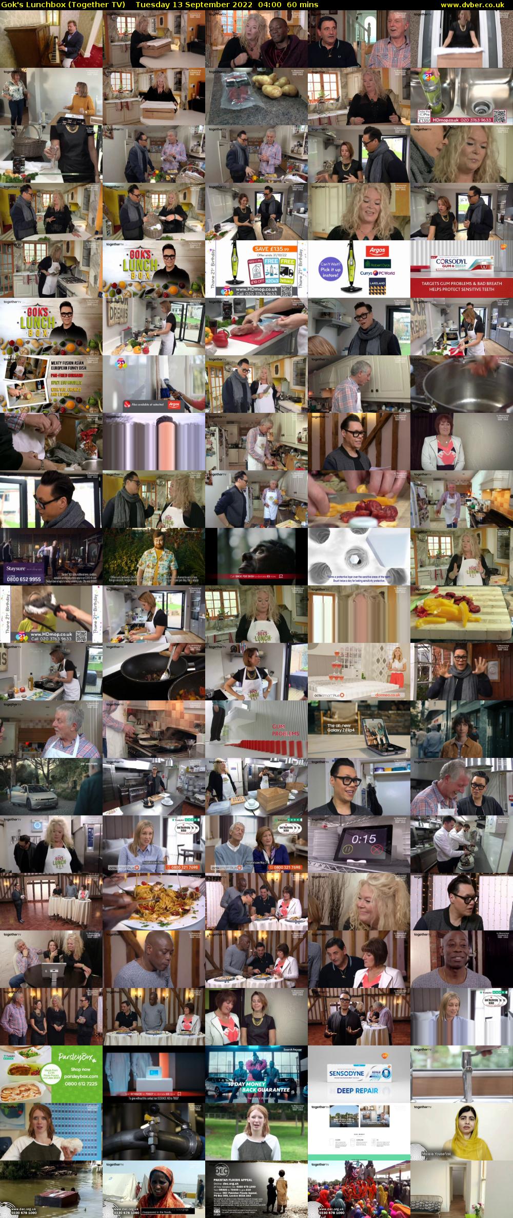 Gok's Lunchbox (Together TV) Tuesday 13 September 2022 04:00 - 05:00
