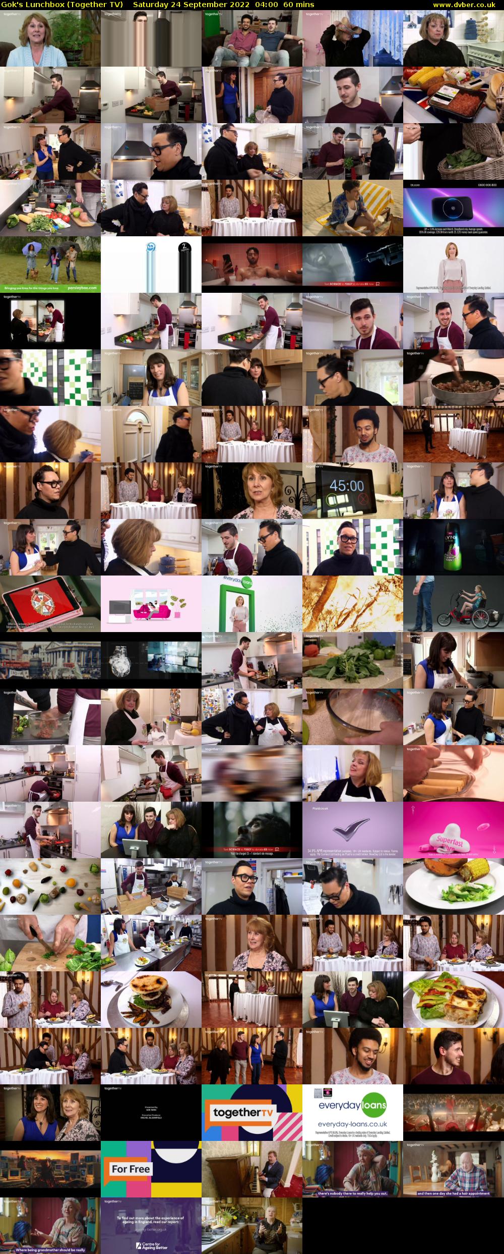 Gok's Lunchbox (Together TV) Saturday 24 September 2022 04:00 - 05:00