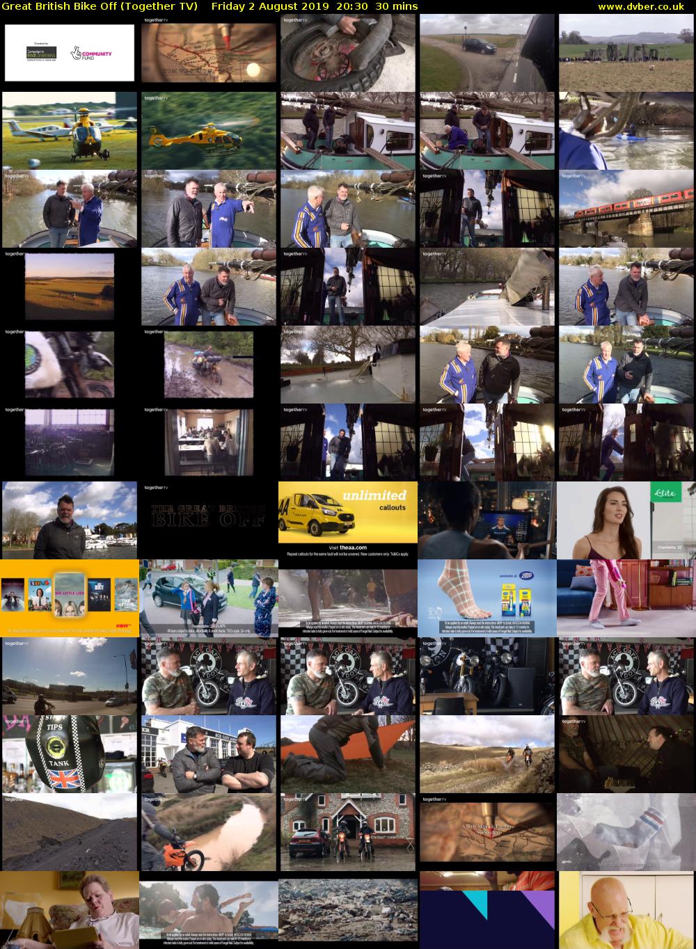 Great British Bike Off (Together TV) Friday 2 August 2019 20:30 - 21:00
