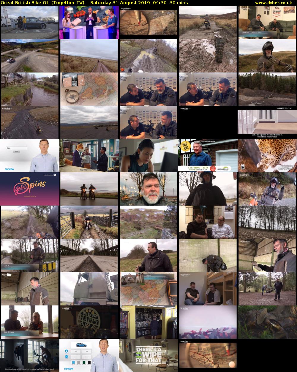 Great British Bike Off (Together TV) Saturday 31 August 2019 04:30 - 05:00