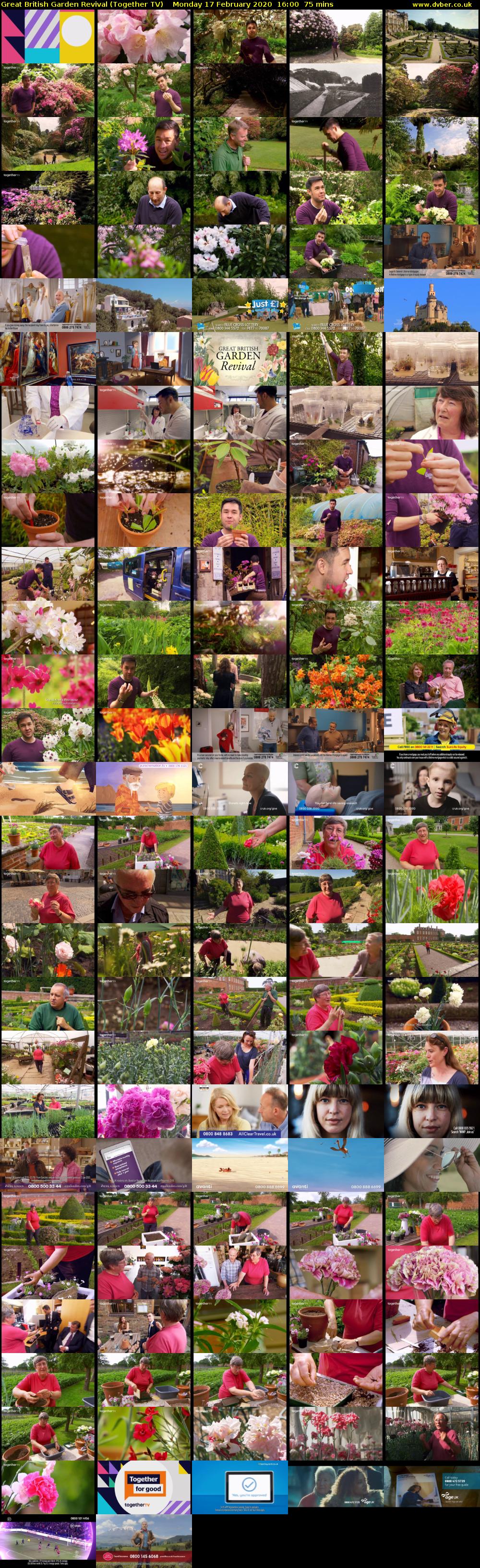 Great British Garden Revival (Together TV) Monday 17 February 2020 16:00 - 17:15