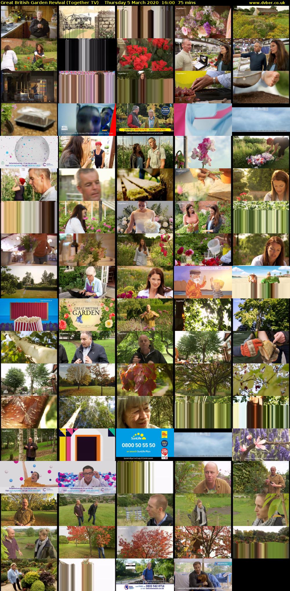 Great British Garden Revival (Together TV) Thursday 5 March 2020 16:00 - 17:15