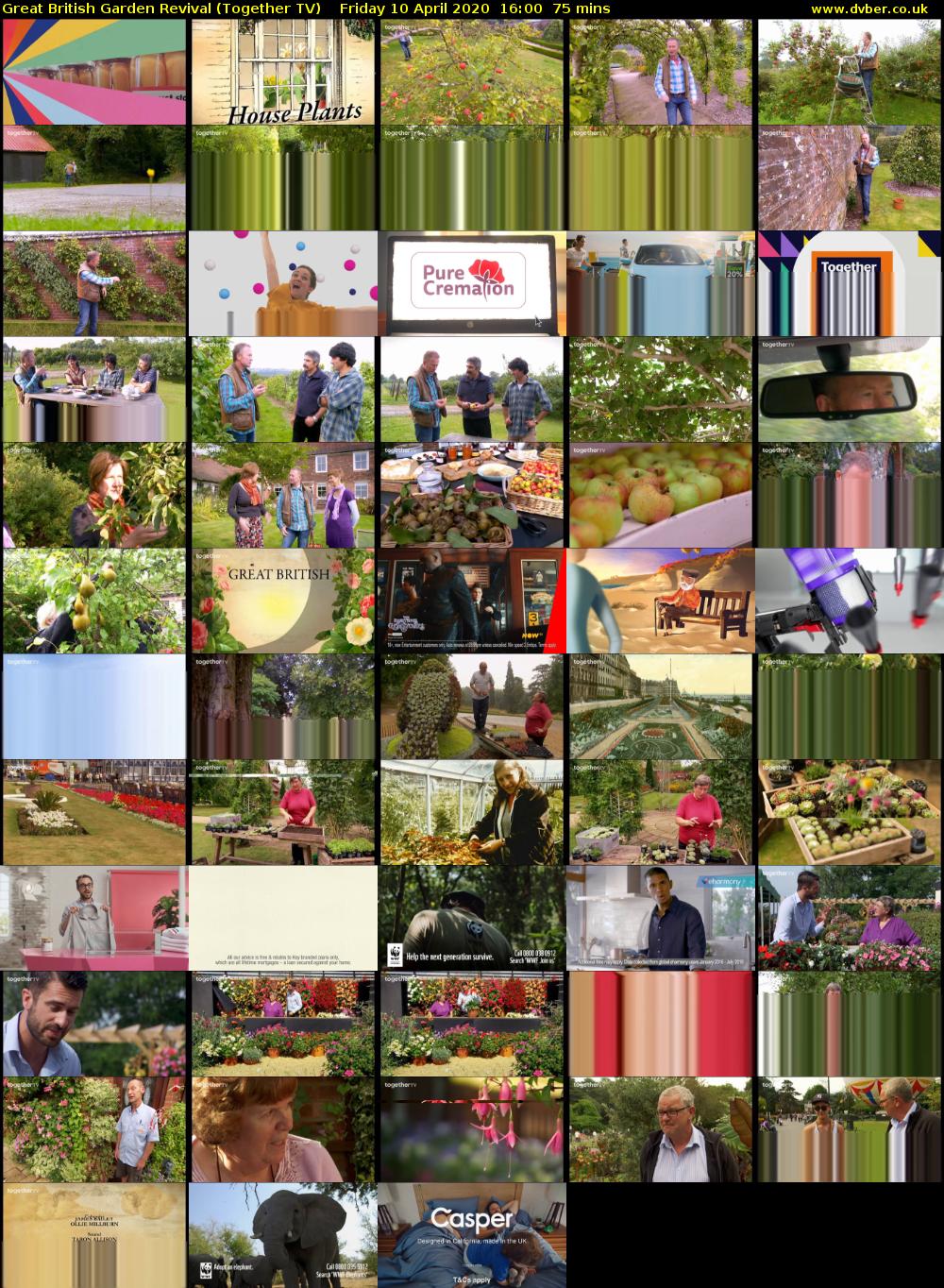 Great British Garden Revival (Together TV) Friday 10 April 2020 16:00 - 17:15