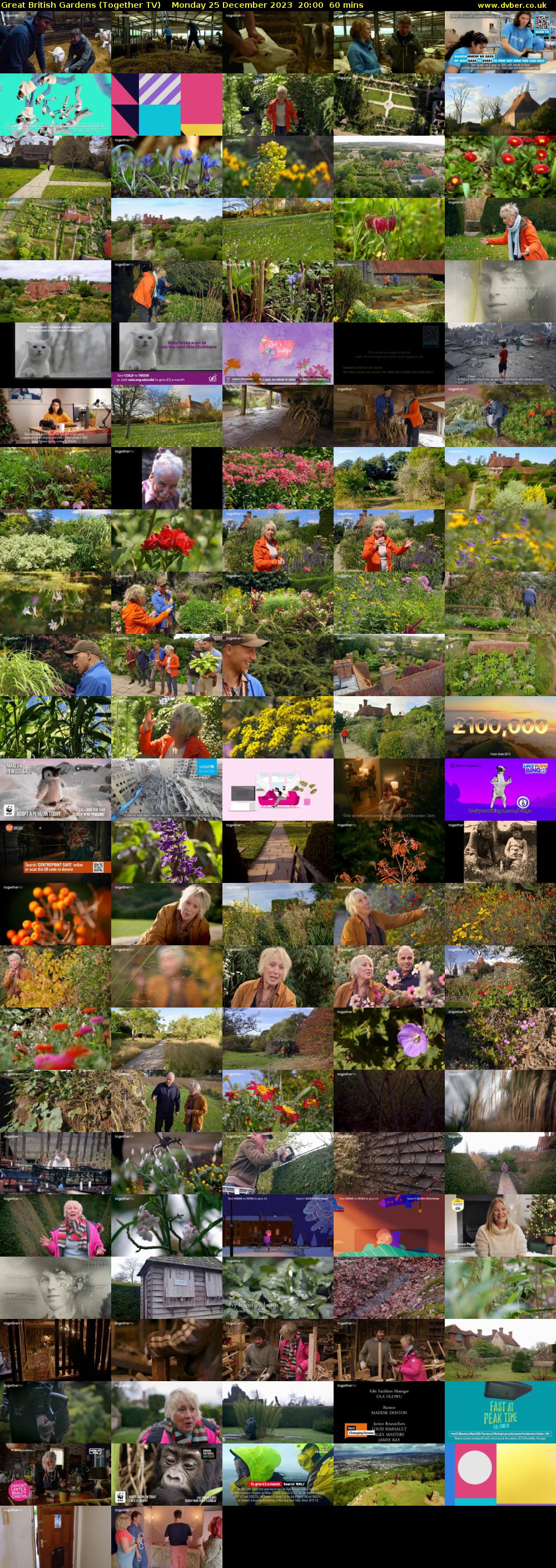 Great British Gardens (Together TV) Monday 25 December 2023 20:00 - 21:00