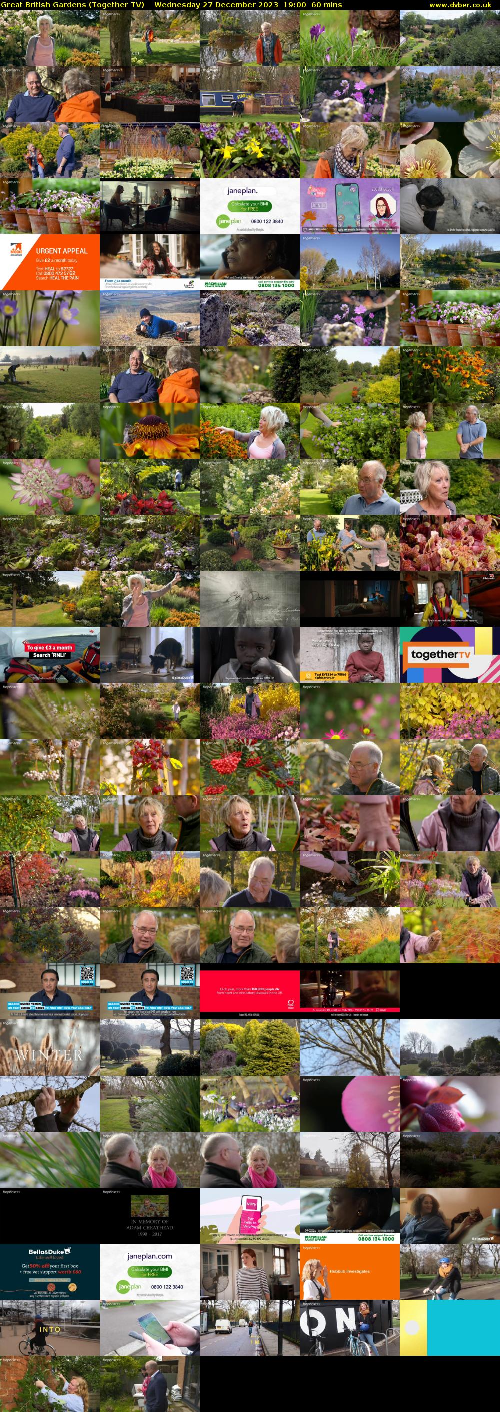Great British Gardens (Together TV) Wednesday 27 December 2023 19:00 - 20:00
