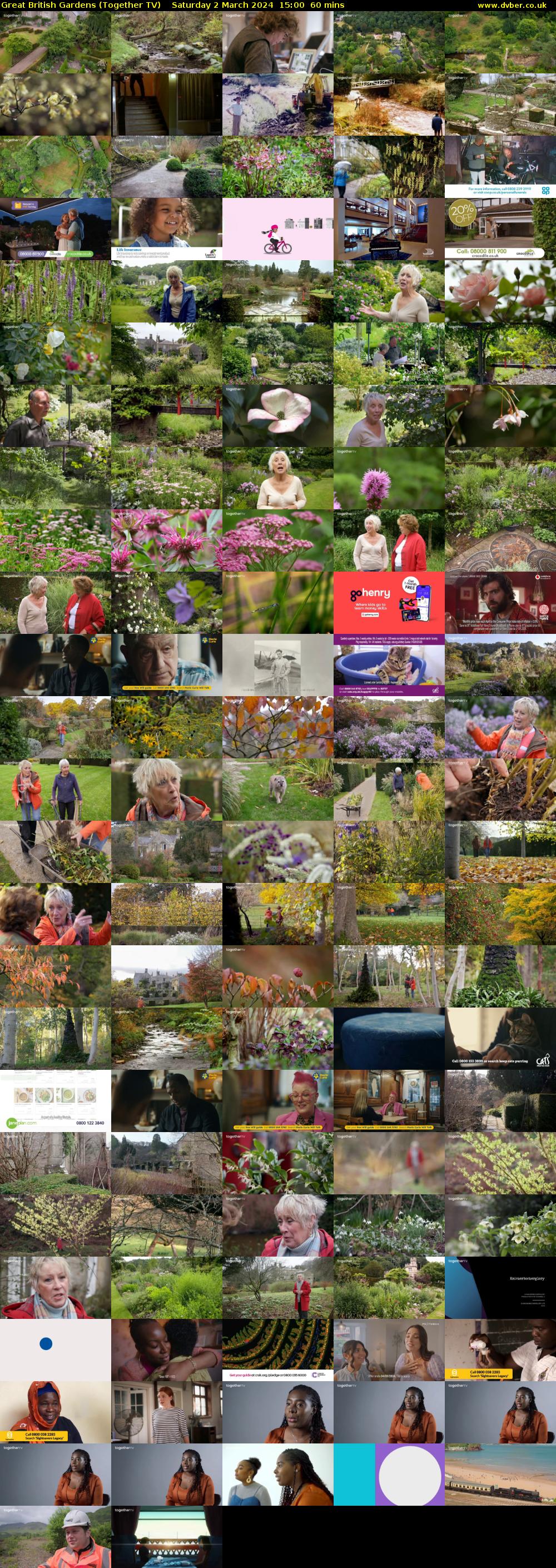 Great British Gardens (Together TV) Saturday 2 March 2024 15:00 - 16:00
