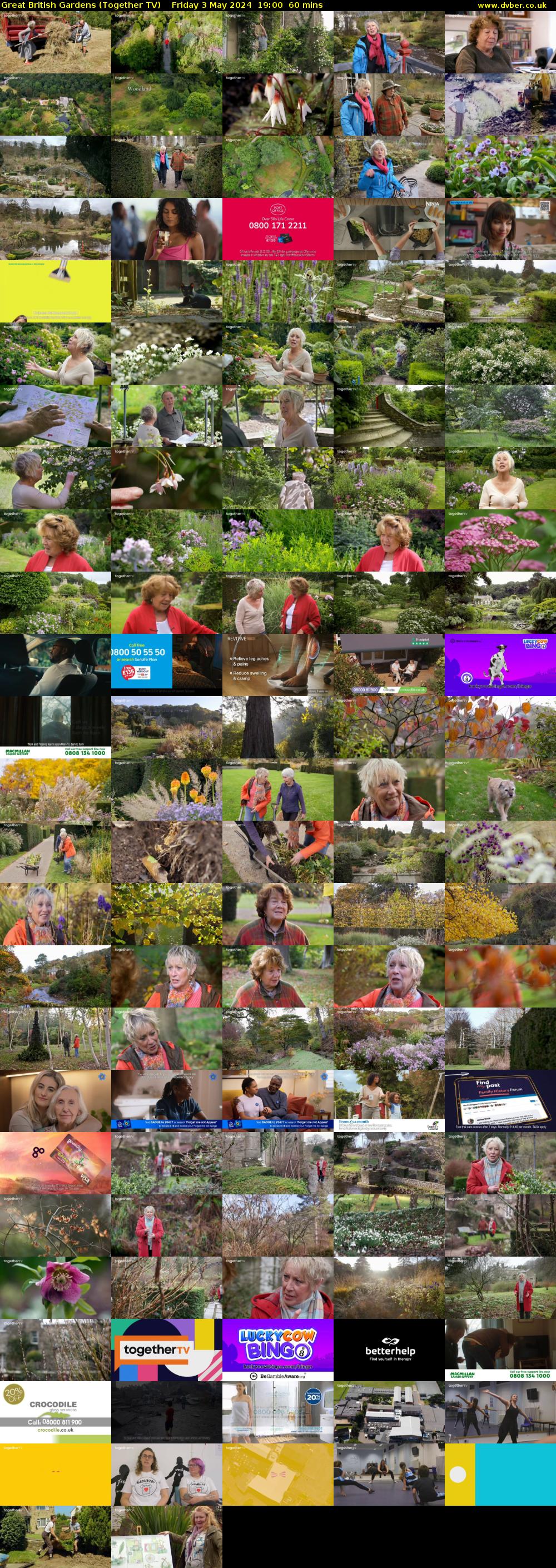 Great British Gardens (Together TV) Friday 3 May 2024 19:00 - 20:00