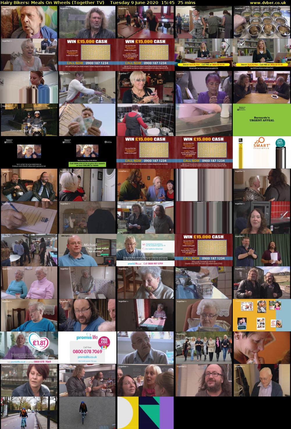 Hairy Bikers: Meals On Wheels (Together TV) Tuesday 9 June 2020 15:45 - 17:00