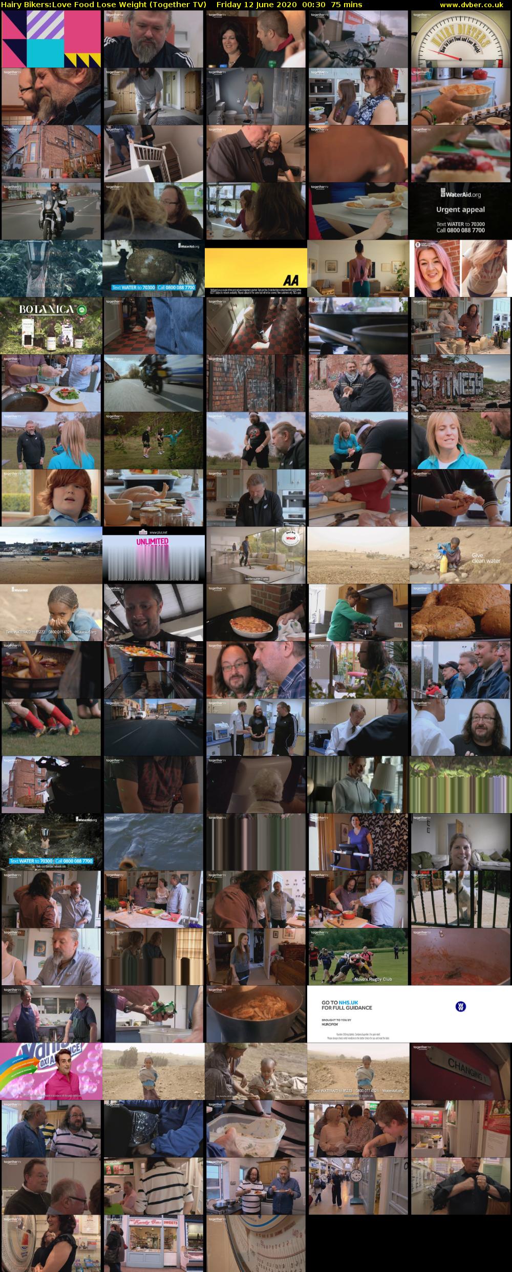 Hairy Bikers:Love Food Lose Weight (Together TV) Friday 12 June 2020 00:30 - 01:45