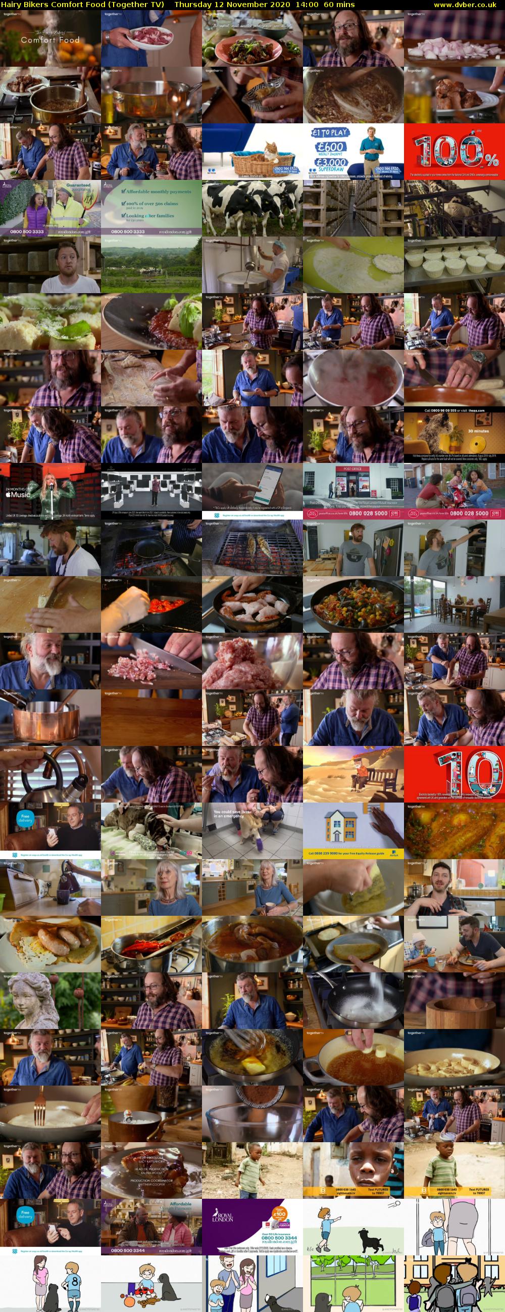 Hairy Bikers Comfort Food (Together TV) Thursday 12 November 2020 14:00 - 15:00