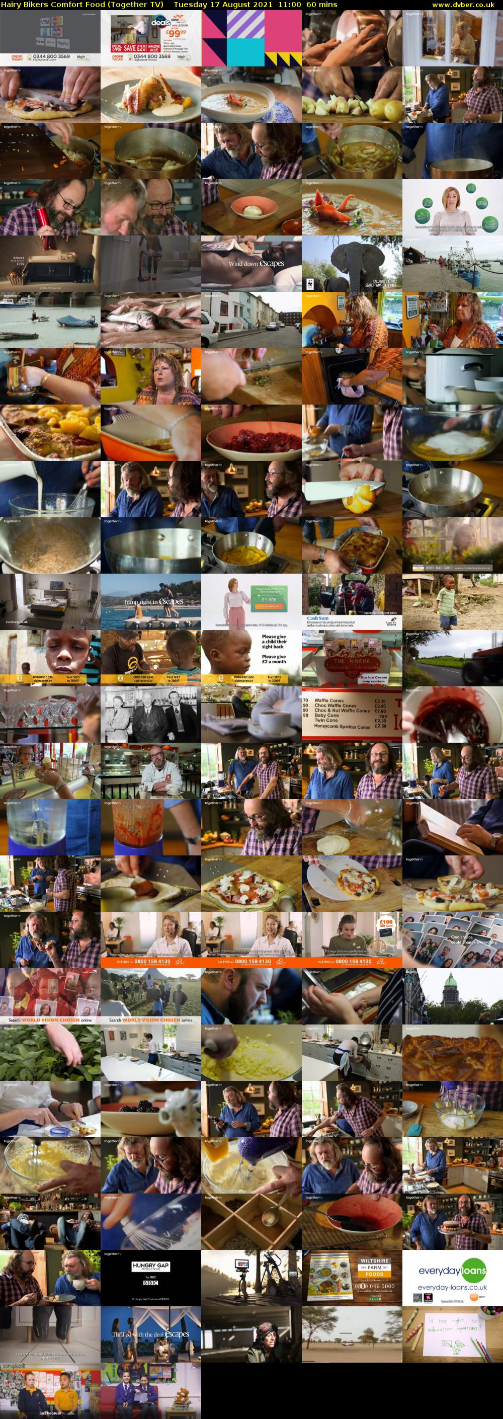 Hairy Bikers Comfort Food (Together TV) Tuesday 17 August 2021 11:00 - 12:00