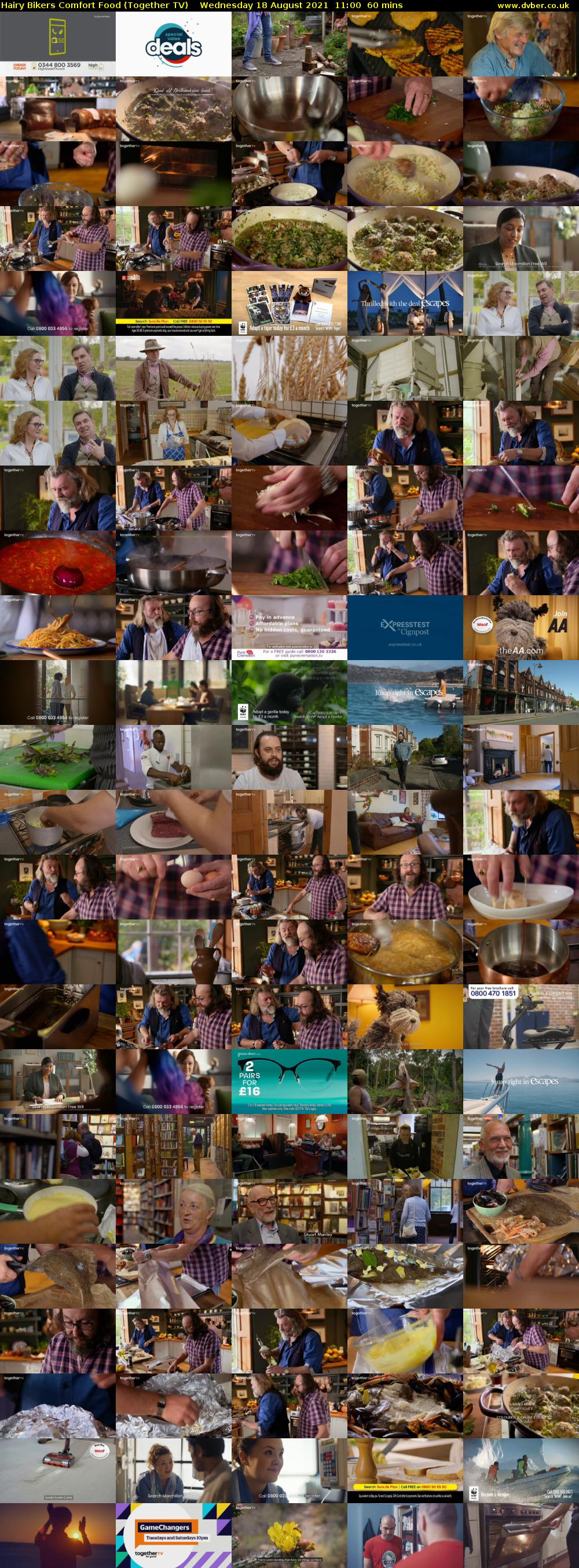 Hairy Bikers Comfort Food (Together TV) Wednesday 18 August 2021 11:00 - 12:00