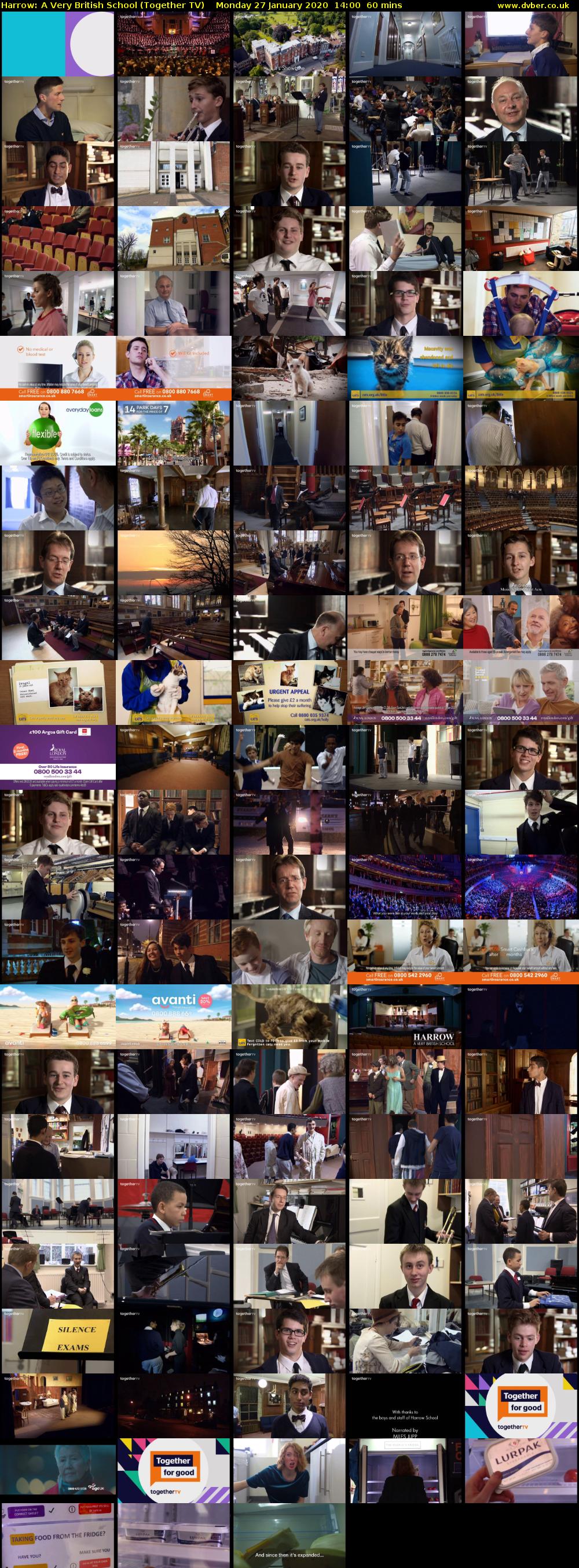 Harrow: A Very British School (Together TV) Monday 27 January 2020 14:00 - 15:00