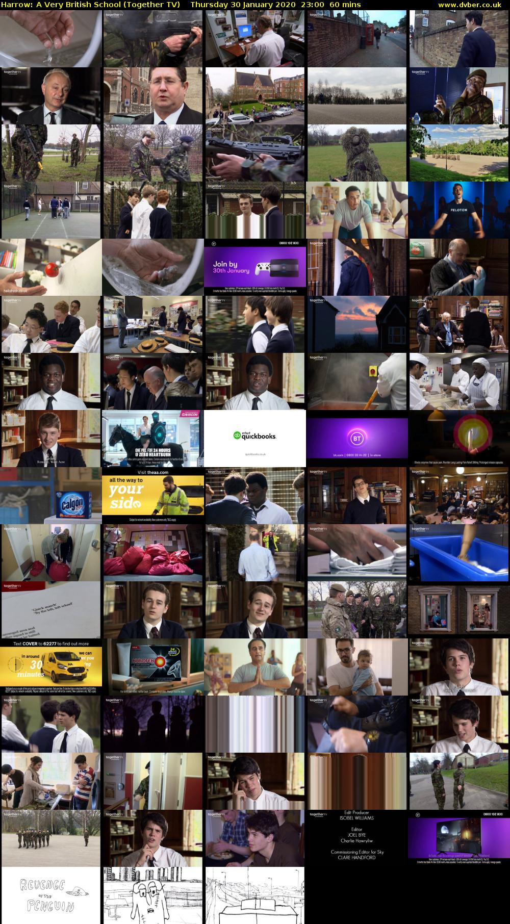 Harrow: A Very British School (Together TV) Thursday 30 January 2020 23:00 - 00:00