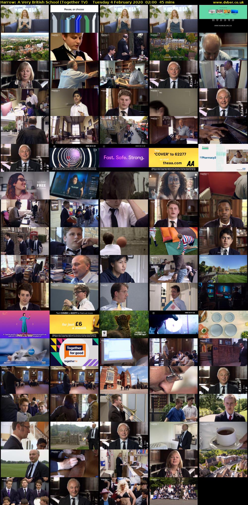 Harrow: A Very British School (Together TV) Tuesday 4 February 2020 02:00 - 02:45