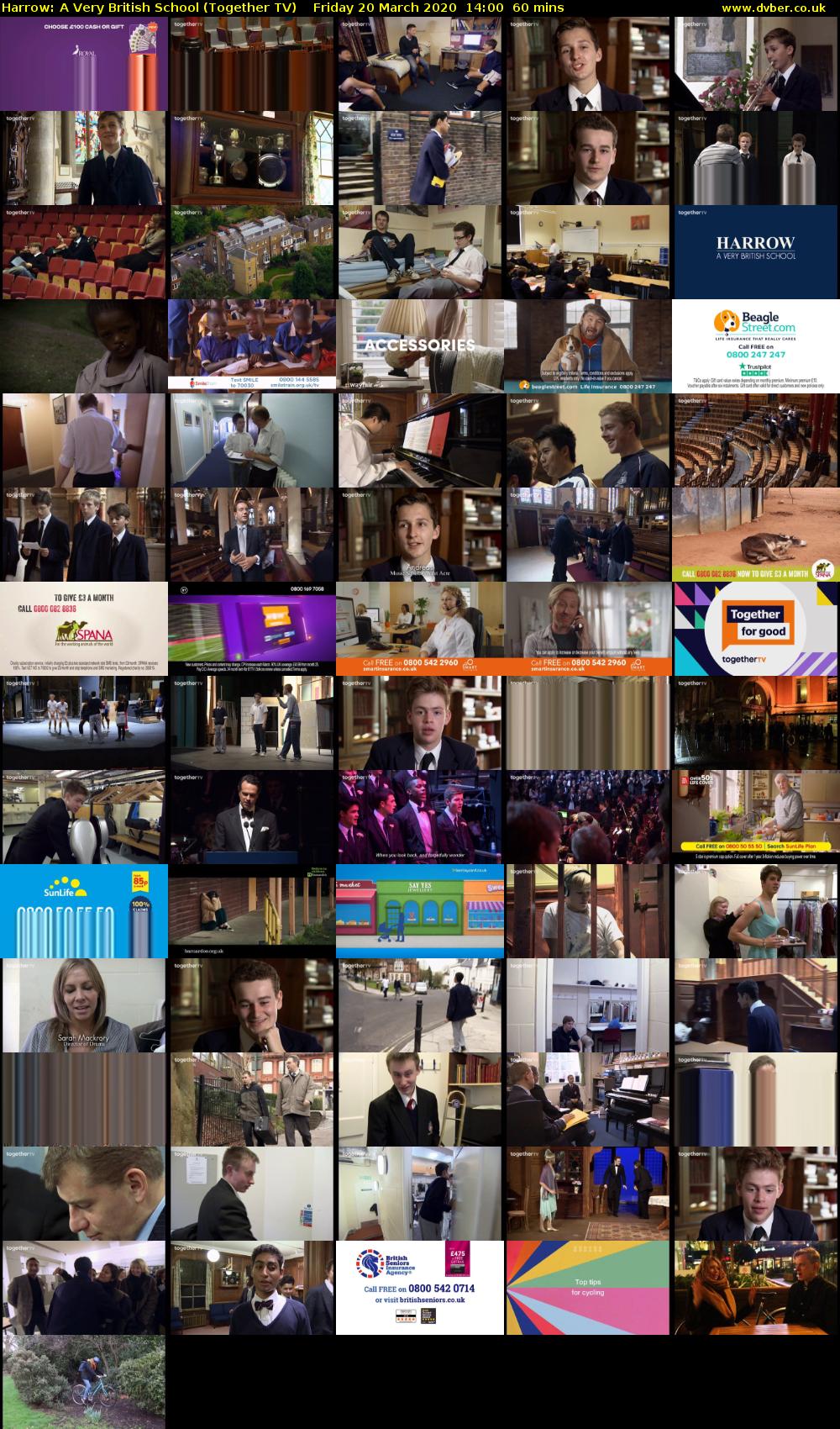 Harrow: A Very British School (Together TV) Friday 20 March 2020 14:00 - 15:00
