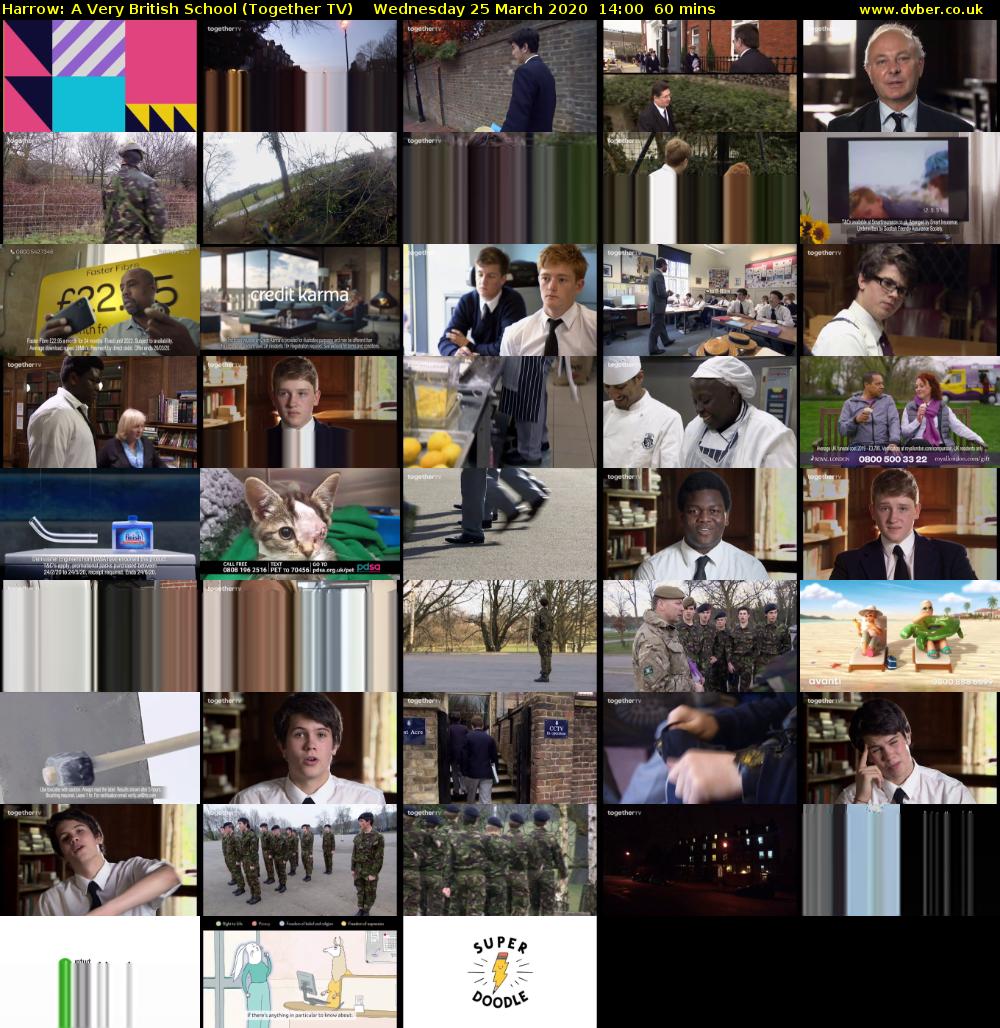 Harrow: A Very British School (Together TV) Wednesday 25 March 2020 14:00 - 15:00