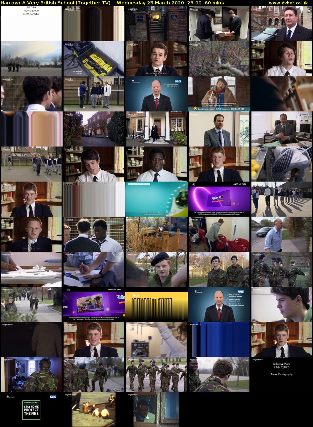 Harrow: A Very British School (Together TV) Wednesday 25 March 2020 23:00 - 00:00