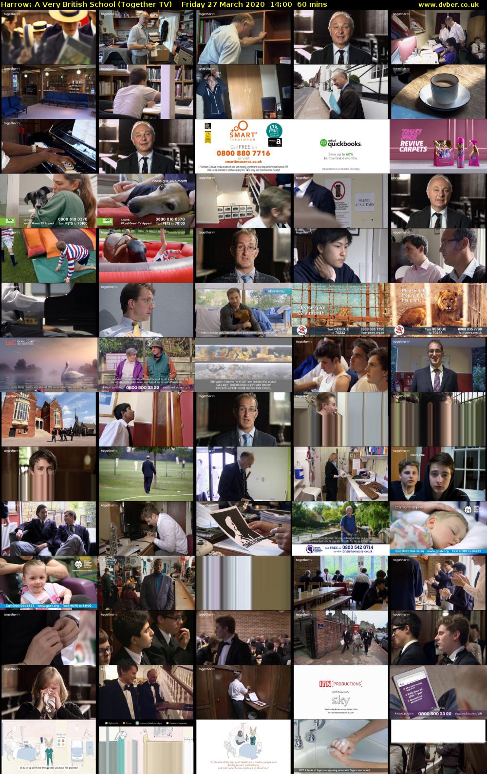 Harrow: A Very British School (Together TV) Friday 27 March 2020 14:00 - 15:00