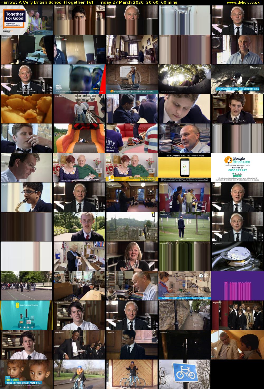 Harrow: A Very British School (Together TV) Friday 27 March 2020 20:00 - 21:00