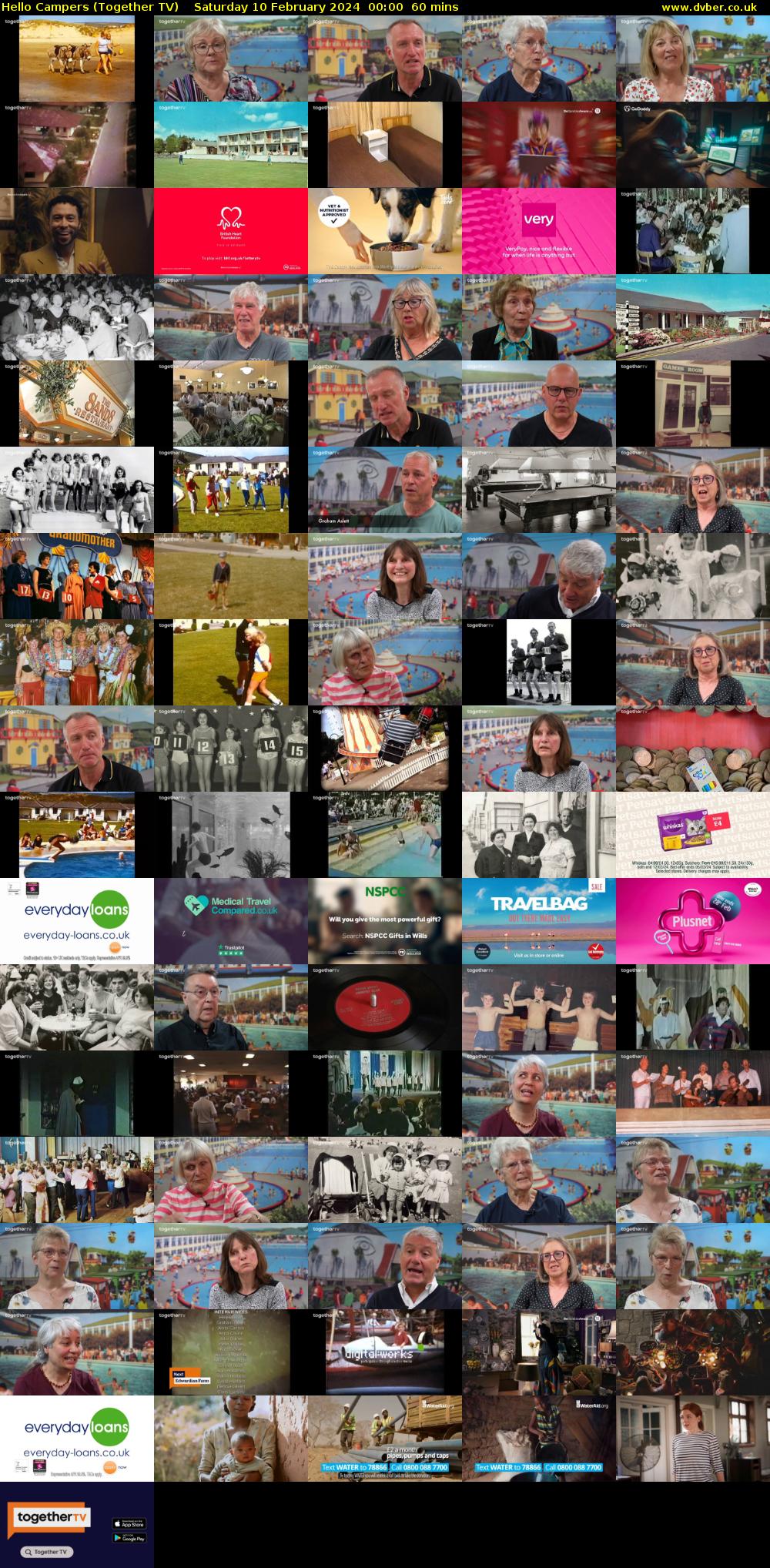 Hello Campers (Together TV) Saturday 10 February 2024 00:00 - 01:00