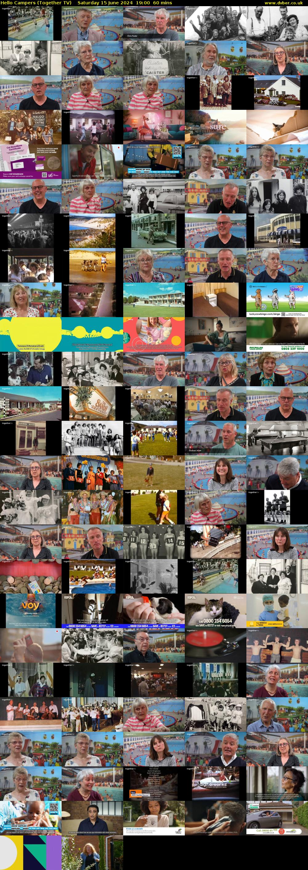 Hello Campers (Together TV) Saturday 15 June 2024 19:00 - 20:00