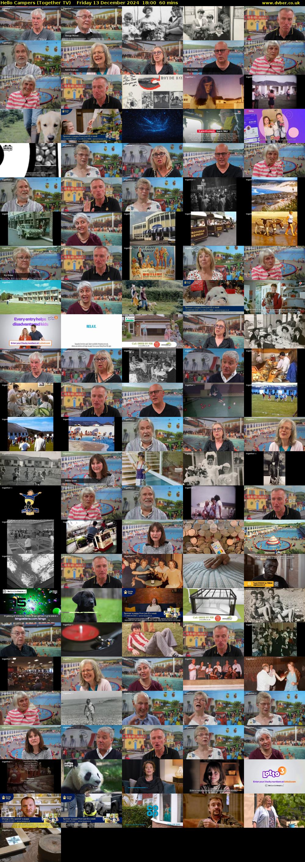 Hello Campers (Together TV) Friday 13 December 2024 18:00 - 19:00