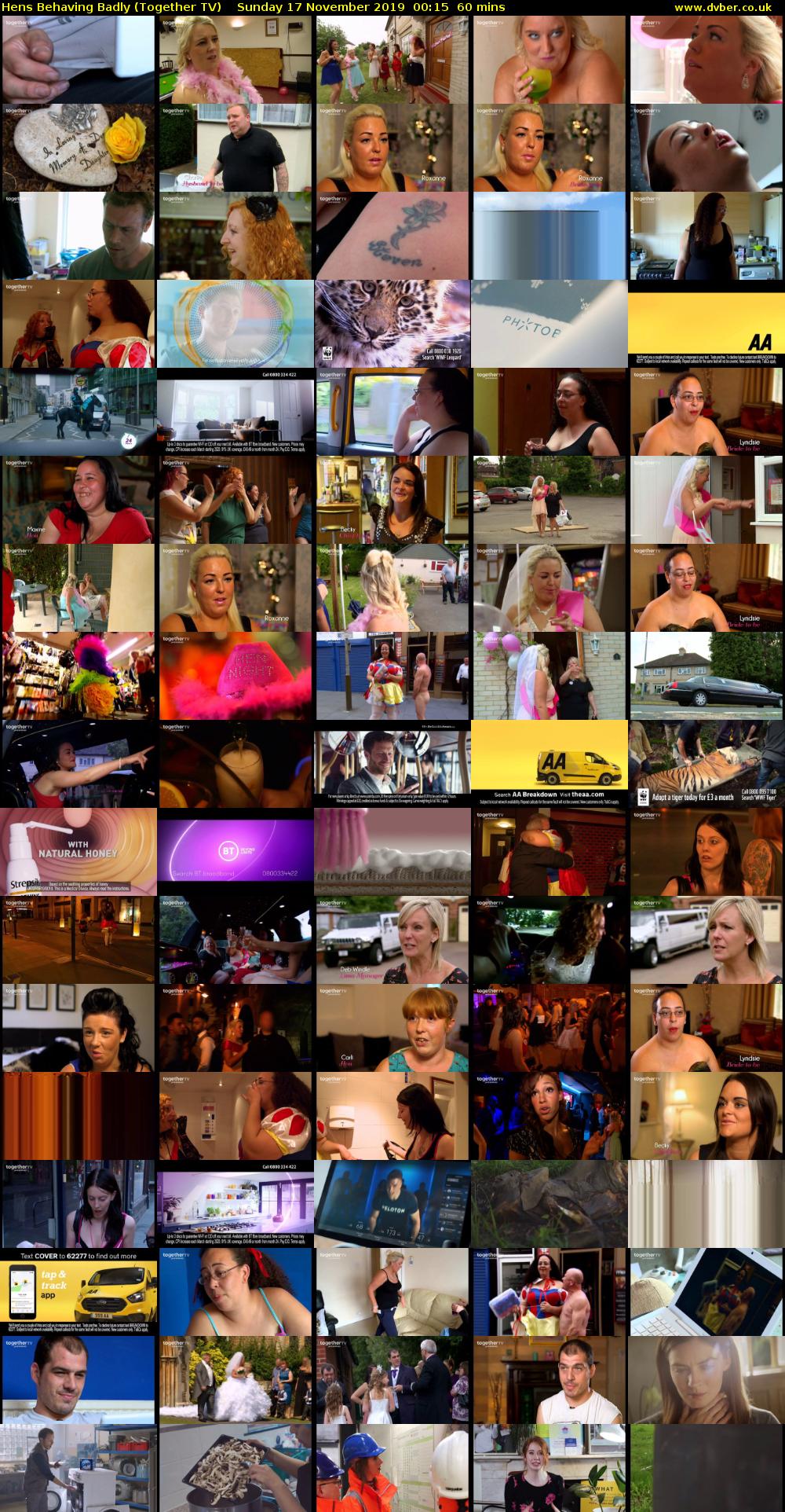 Hens Behaving Badly (Together TV) Sunday 17 November 2019 00:15 - 01:15