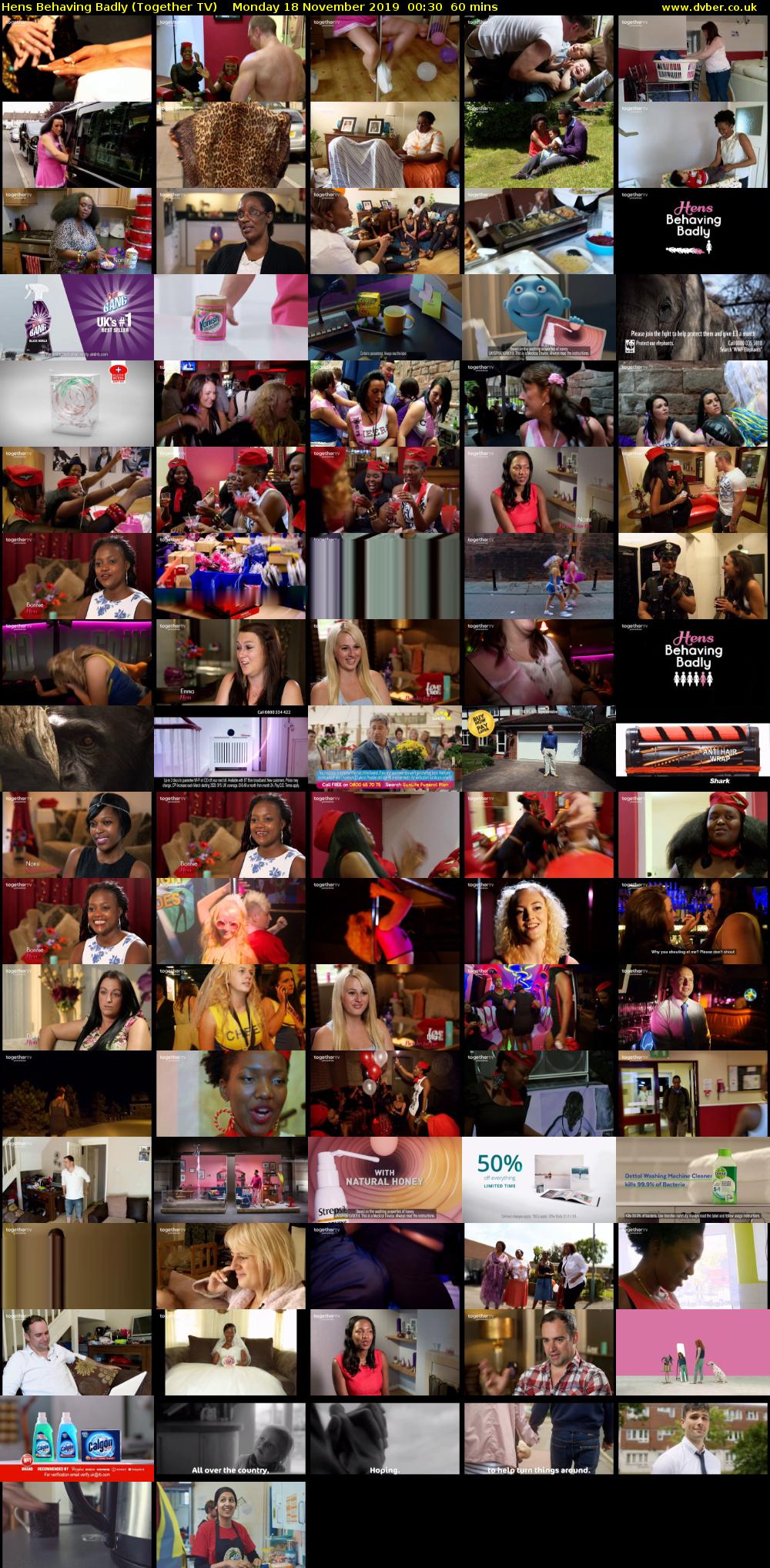 Hens Behaving Badly (Together TV) Monday 18 November 2019 00:30 - 01:30