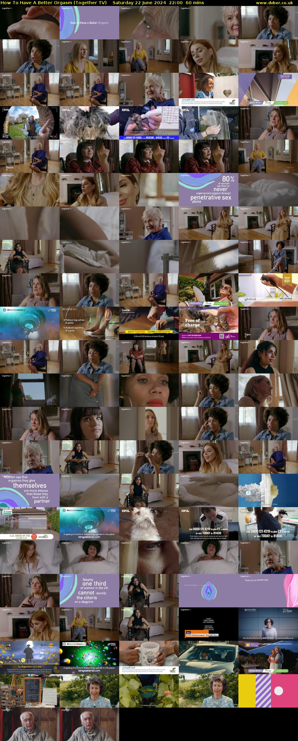How To Have A Better Orgasm (Together TV) Saturday 22 June 2024 22:00 - 23:00