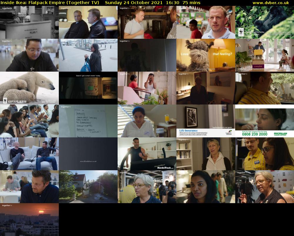 Inside Ikea: Flatpack Empire (Together TV) Sunday 24 October 2021 16:30 - 17:45