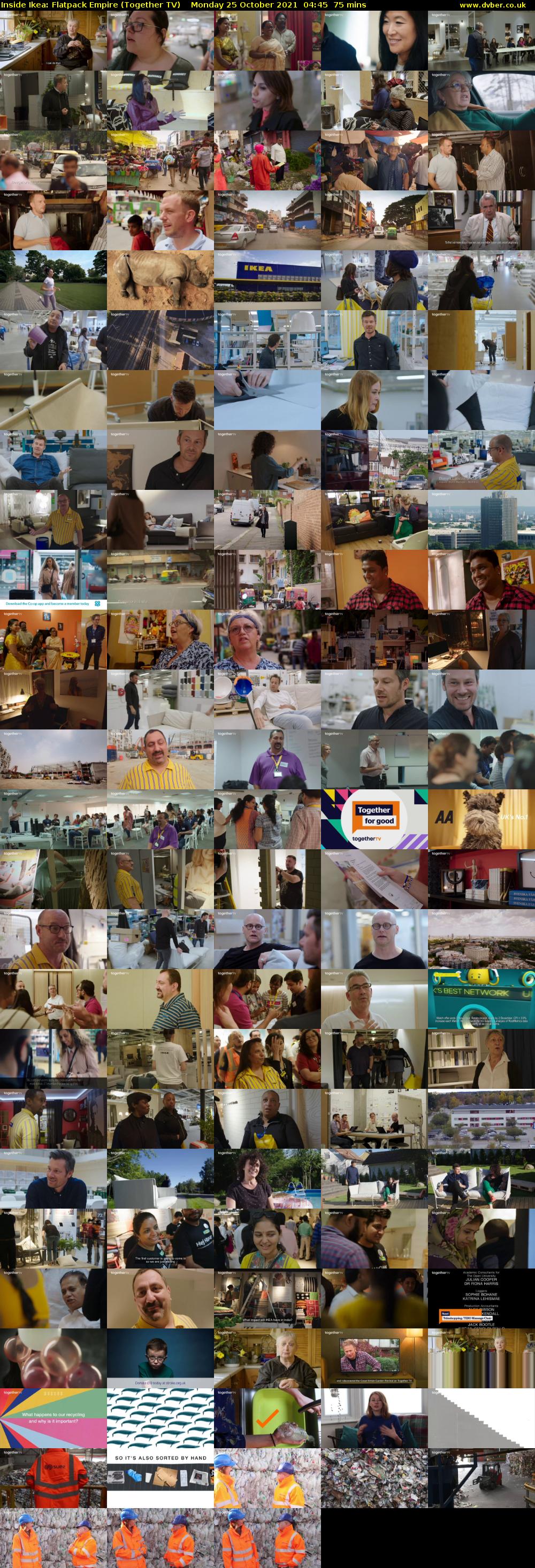 Inside Ikea: Flatpack Empire (Together TV) Monday 25 October 2021 04:45 - 06:00