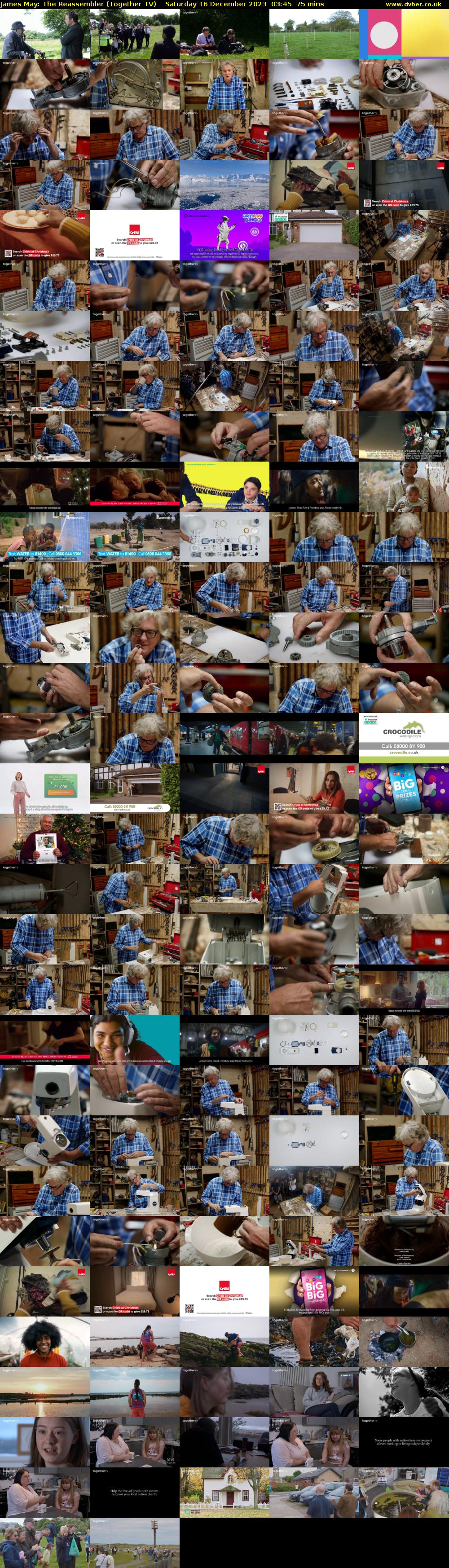 James May: The Reassembler (Together TV) Saturday 16 December 2023 03:45 - 05:00