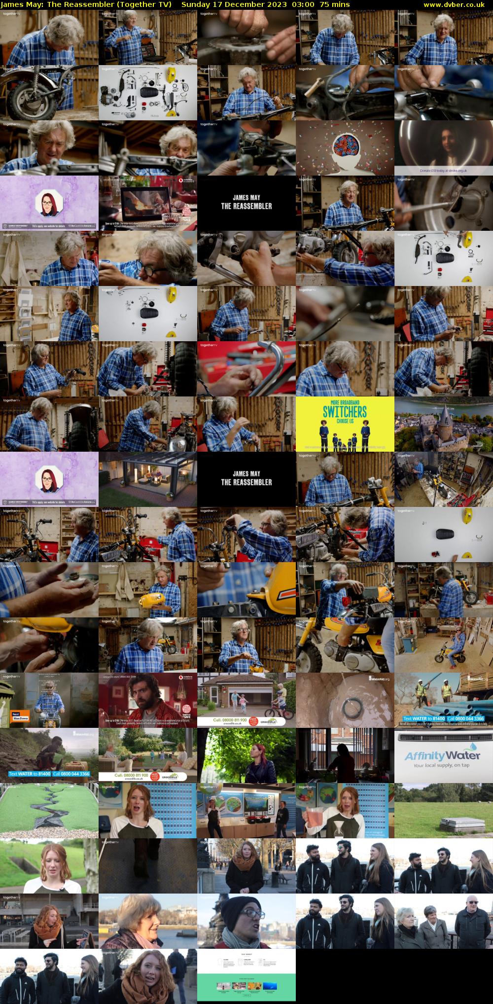 James May: The Reassembler (Together TV) Sunday 17 December 2023 03:00 - 04:15