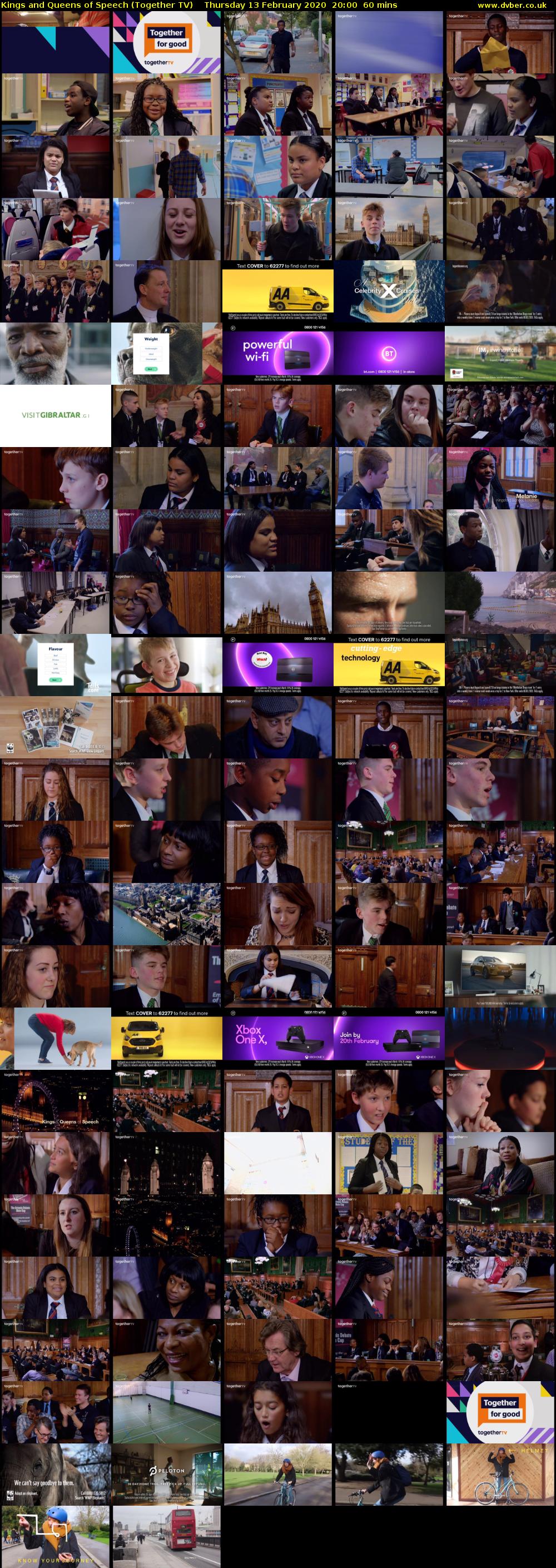 Kings and Queens of Speech (Together TV) Thursday 13 February 2020 20:00 - 21:00