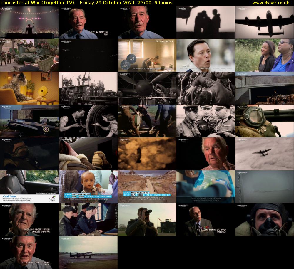 Lancaster at War (Together TV) Friday 29 October 2021 23:00 - 00:00