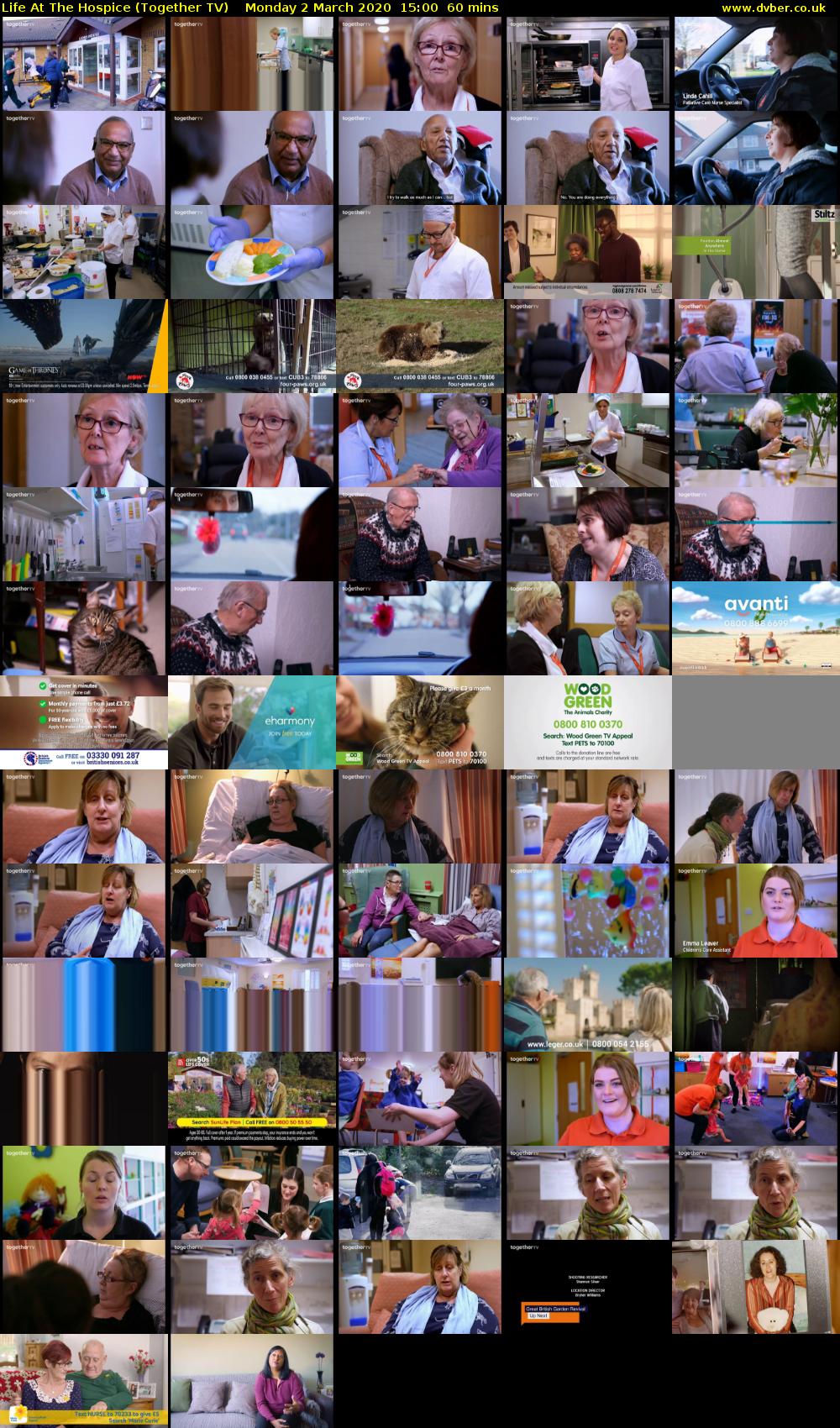 Life At The Hospice (Together TV) Monday 2 March 2020 15:00 - 16:00