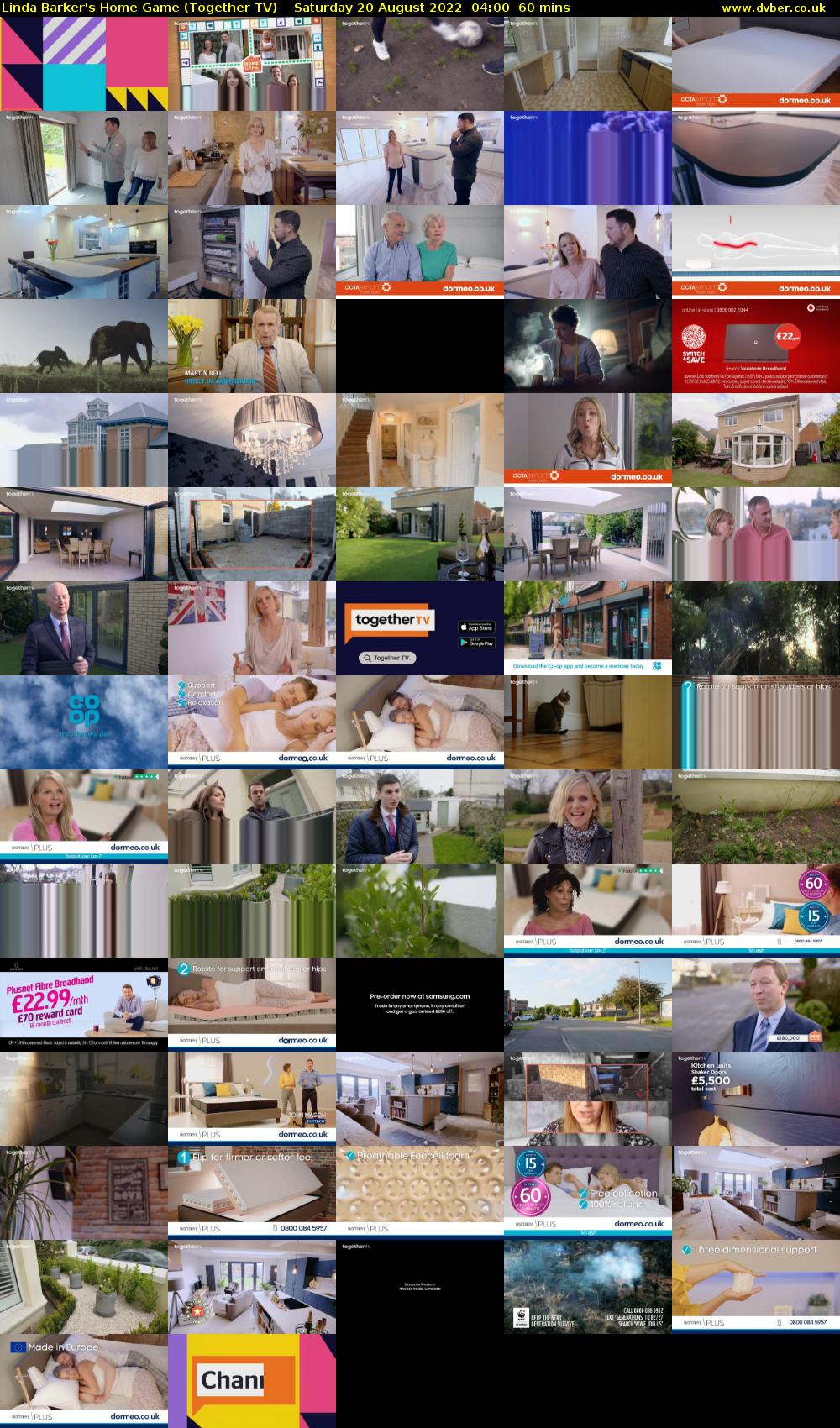 Linda Barker's Home Game (Together TV) Saturday 20 August 2022 04:00 - 05:00