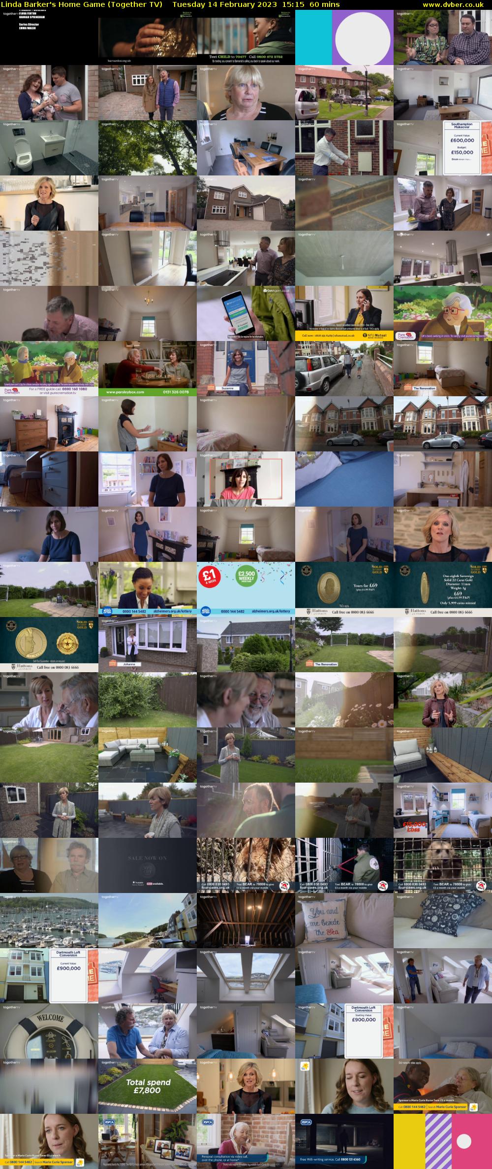 Linda Barker's Home Game (Together TV) Tuesday 14 February 2023 15:15 - 16:15