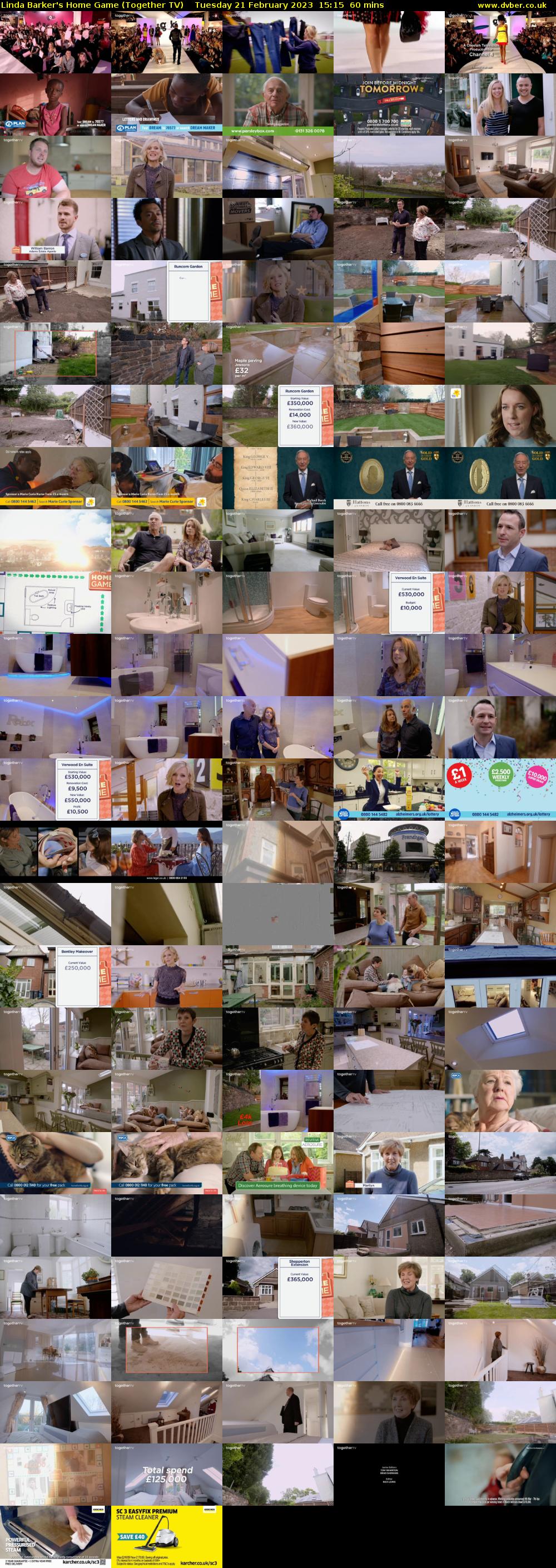 Linda Barker's Home Game (Together TV) Tuesday 21 February 2023 15:15 - 16:15