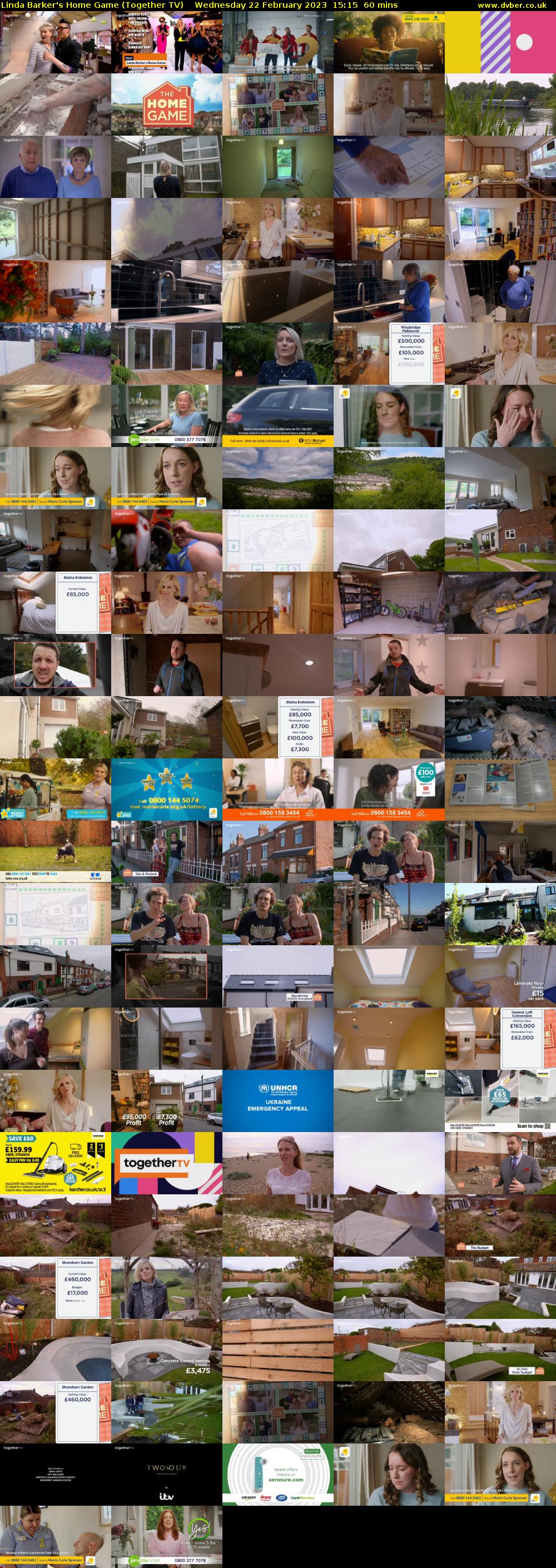 Linda Barker's Home Game (Together TV) Wednesday 22 February 2023 15:15 - 16:15