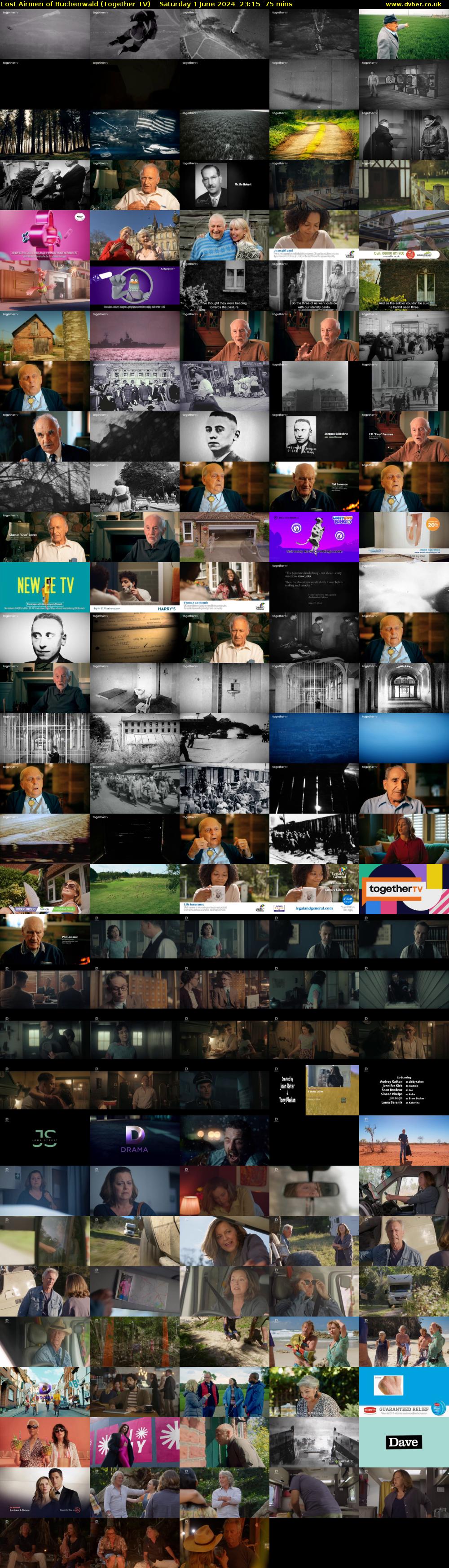 Lost Airmen of Buchenwald (Together TV) Saturday 1 June 2024 23:15 - 00:30