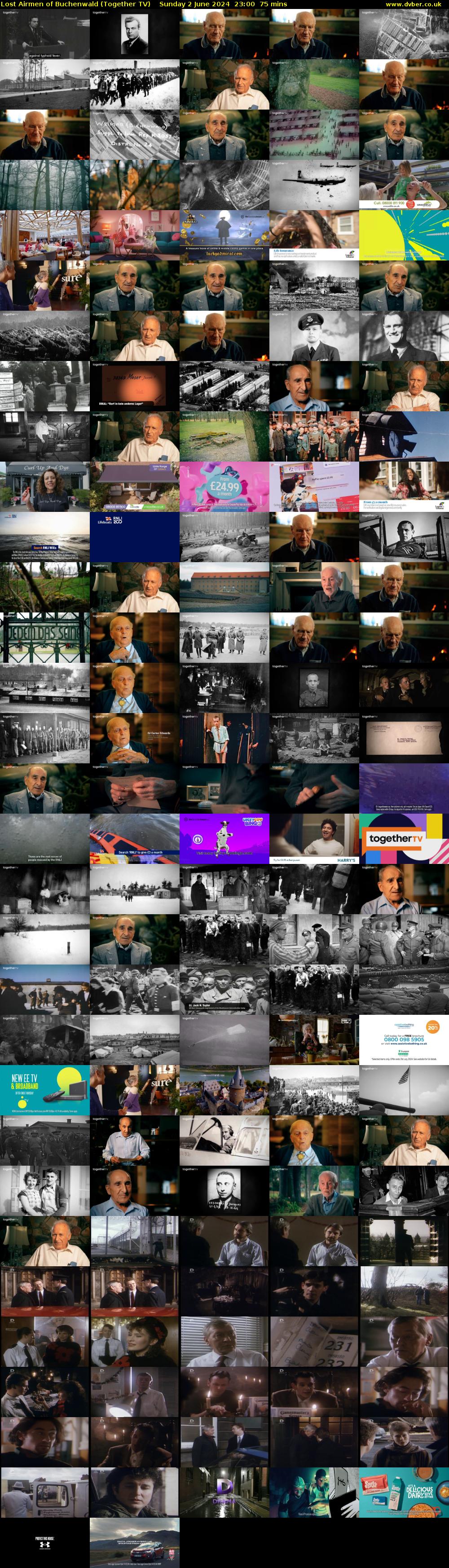 Lost Airmen of Buchenwald (Together TV) Sunday 2 June 2024 23:00 - 00:15
