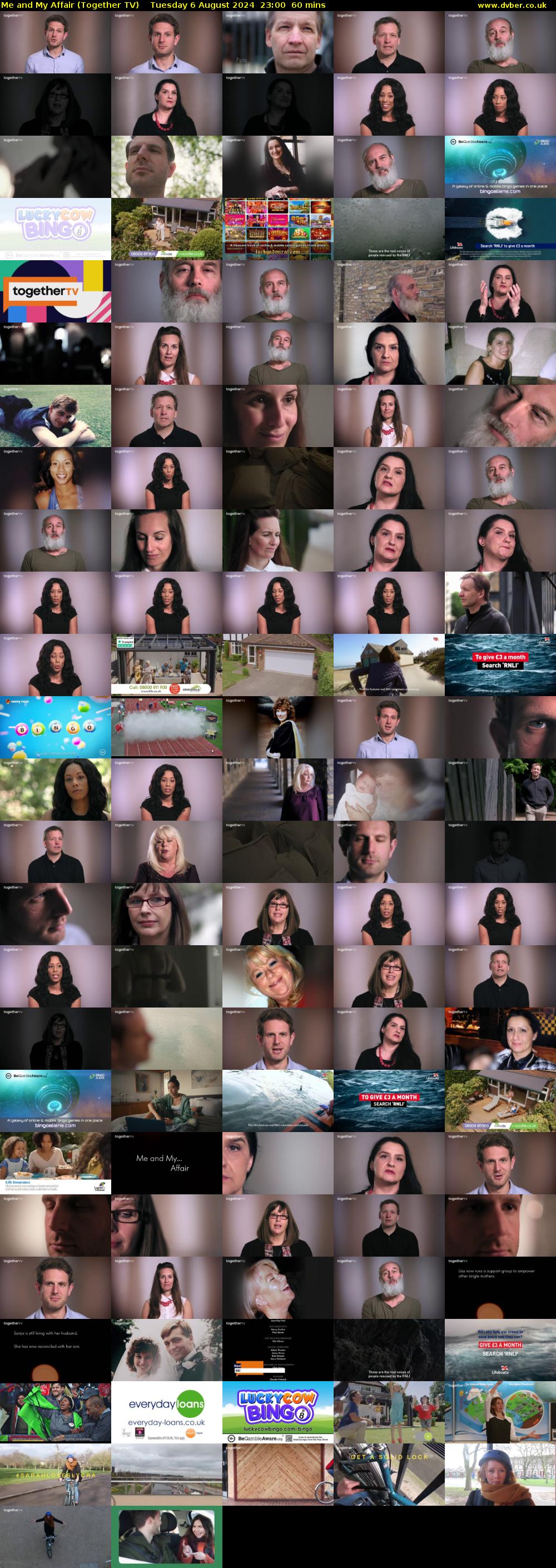 Me and My Affair (Together TV) Tuesday 6 August 2024 23:00 - 00:00