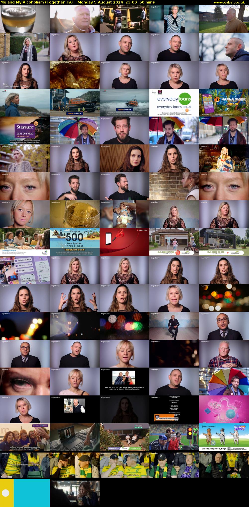 Me and My Alcoholism (Together TV) Monday 5 August 2024 23:00 - 00:00