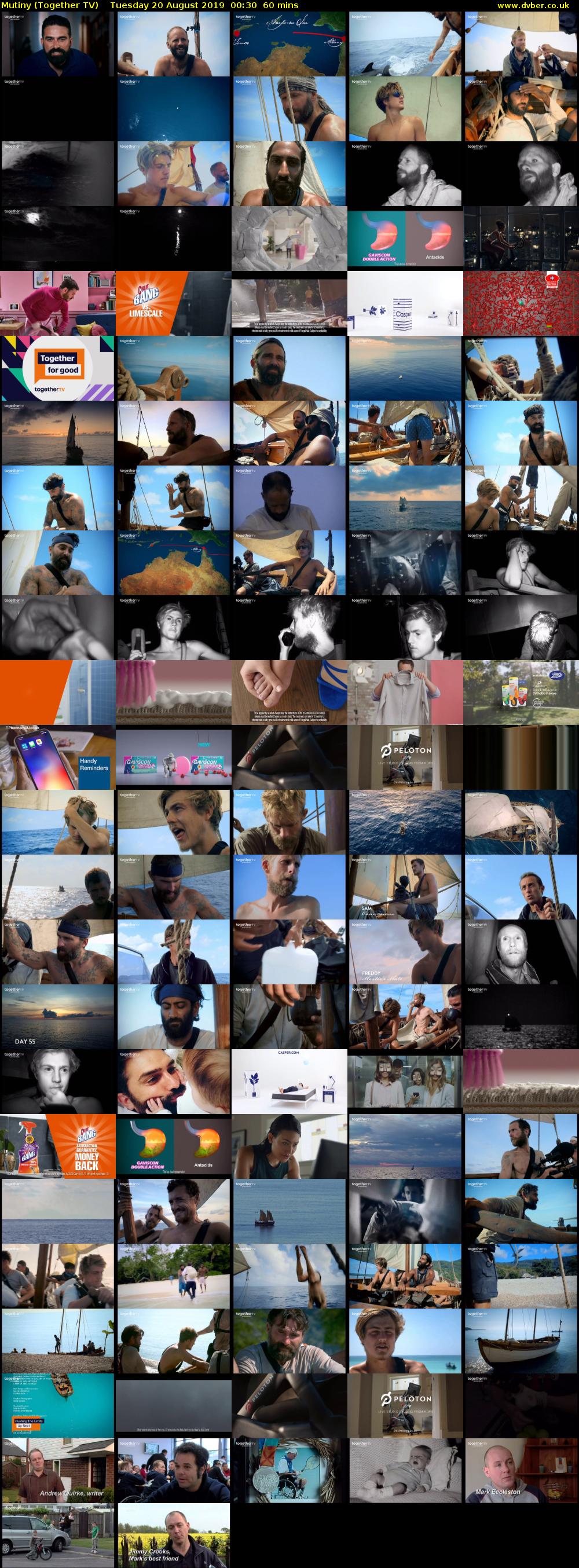 Mutiny (Together TV) Tuesday 20 August 2019 00:30 - 01:30